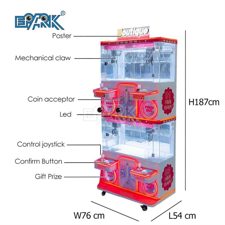 Mini Baby Toy Coin Operated Candy Vending Machine