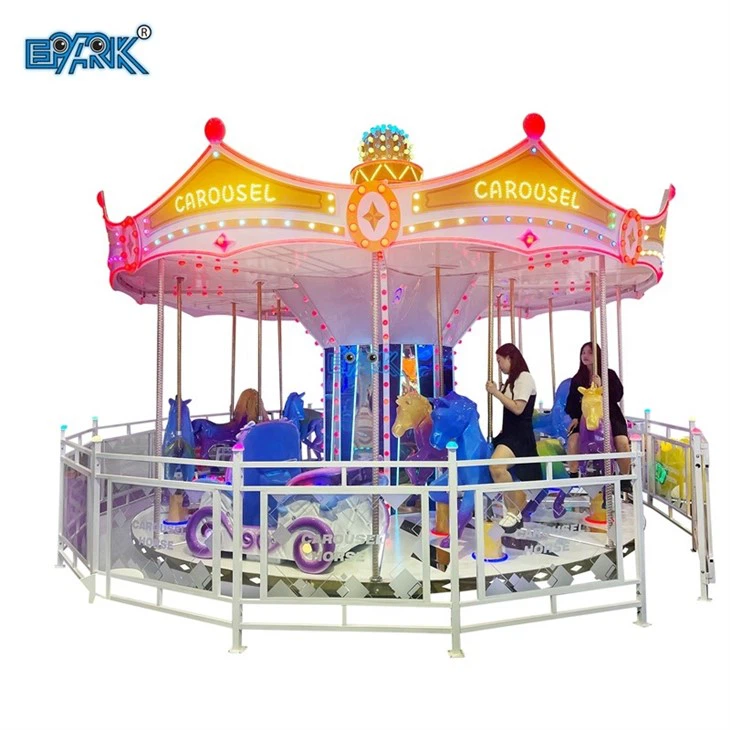 Custom 16 Person Kiddie Ride Carousel