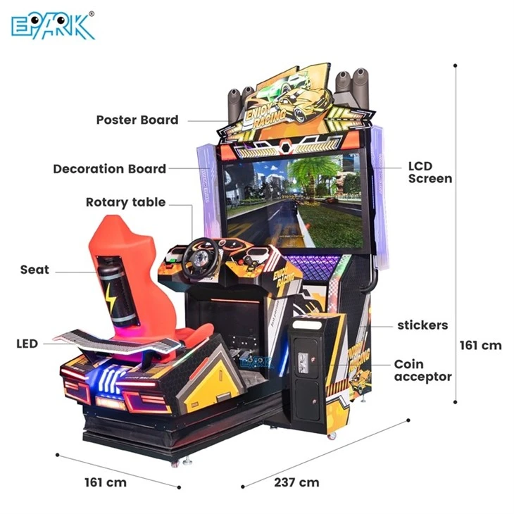 Dynamic Motion Racing Game Machine | EPARK Arcade high quality