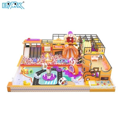 240㎡ Εσωτερική παιδική χαρά για παιδιά Soft Play Κέντρο διασκέδασης