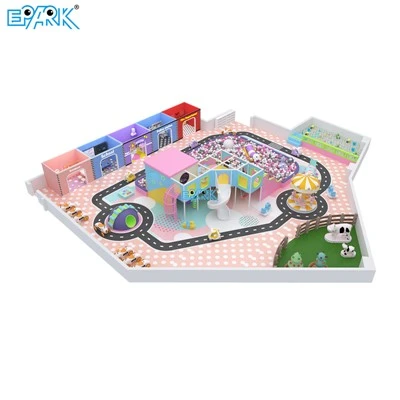 Kids Soft Play Adventure Park with Slides & Ball Pool